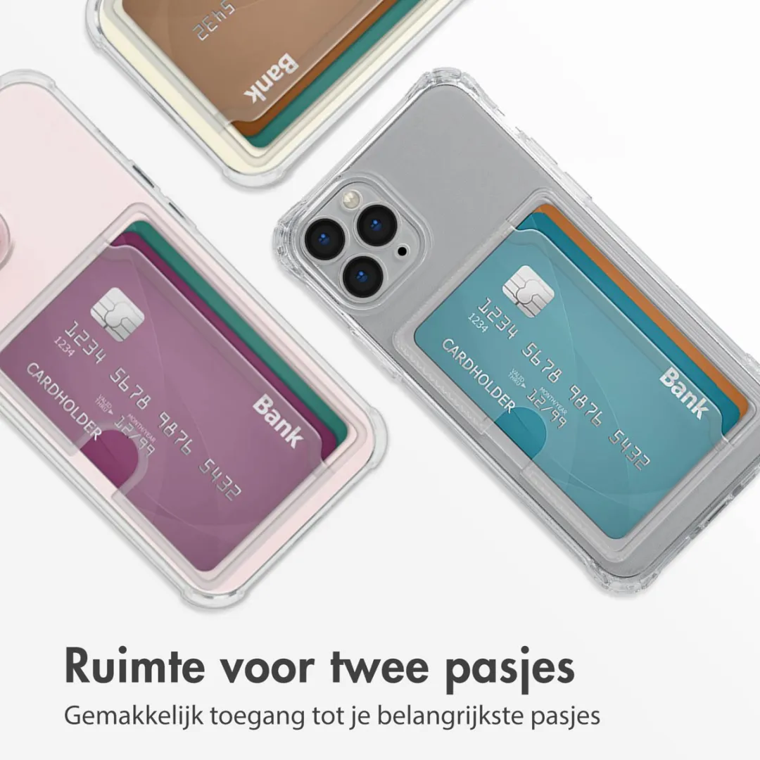 Imoshion Hoesje iPhone 11 Pro - 2 Pasjes - Transparant