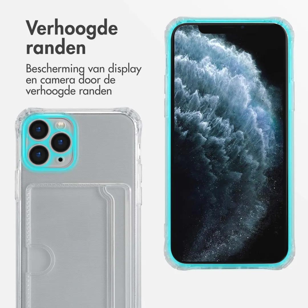 Imoshion Hoesje iPhone 11 Pro - 2 Pasjes - Transparant
