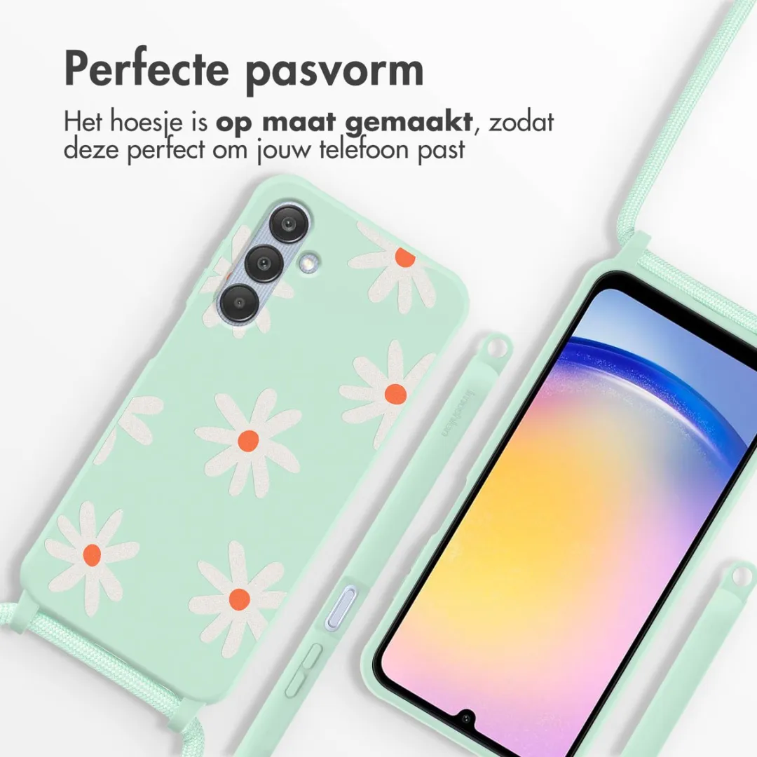 Imoshion Hoesje Samsung Galaxy A25 - Green Flower Distance