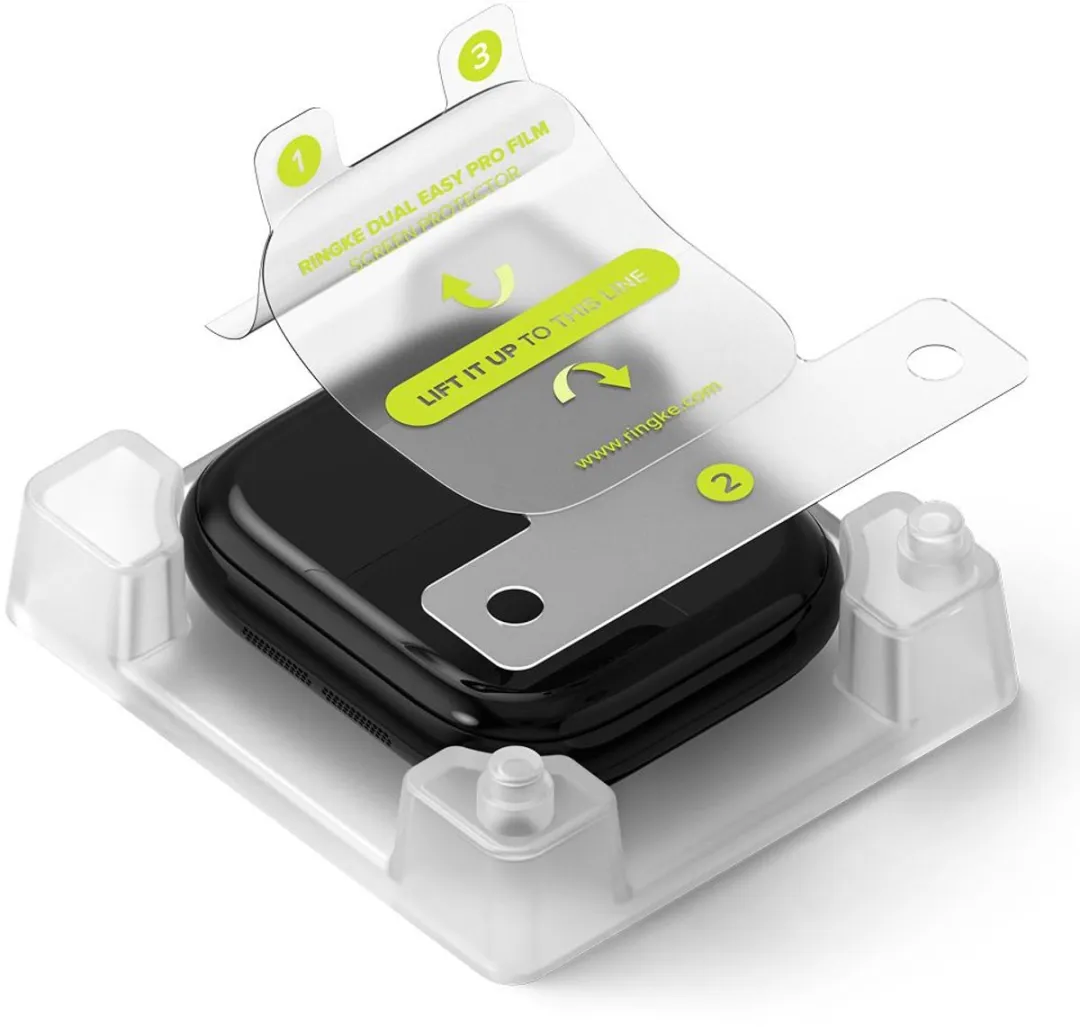 Ringke Dual Easy Pro Screen Protector Apple Watch 11/10 46mm - 2 Stuks