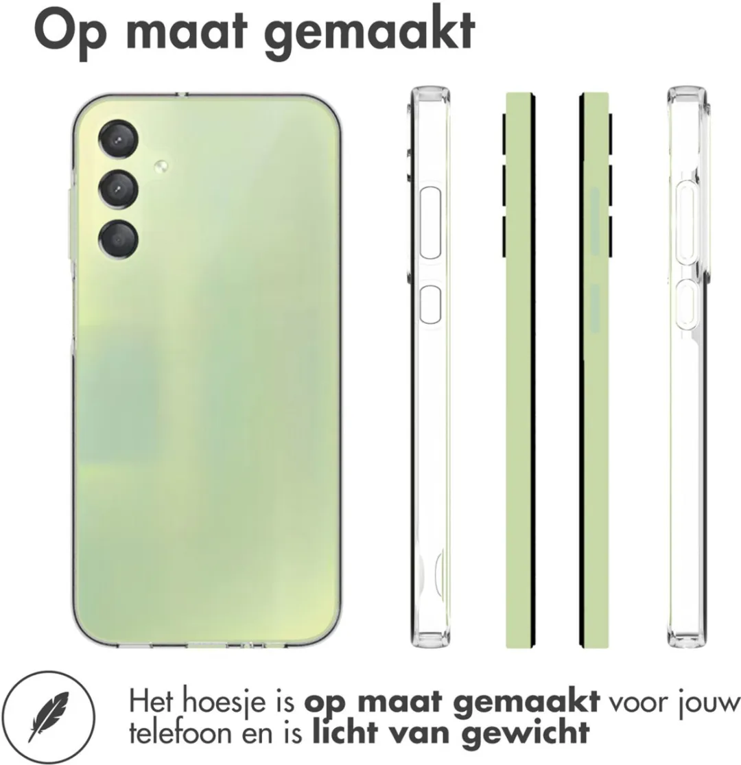 Accezz Hoesje Samsung Galaxy A15 Transparant
