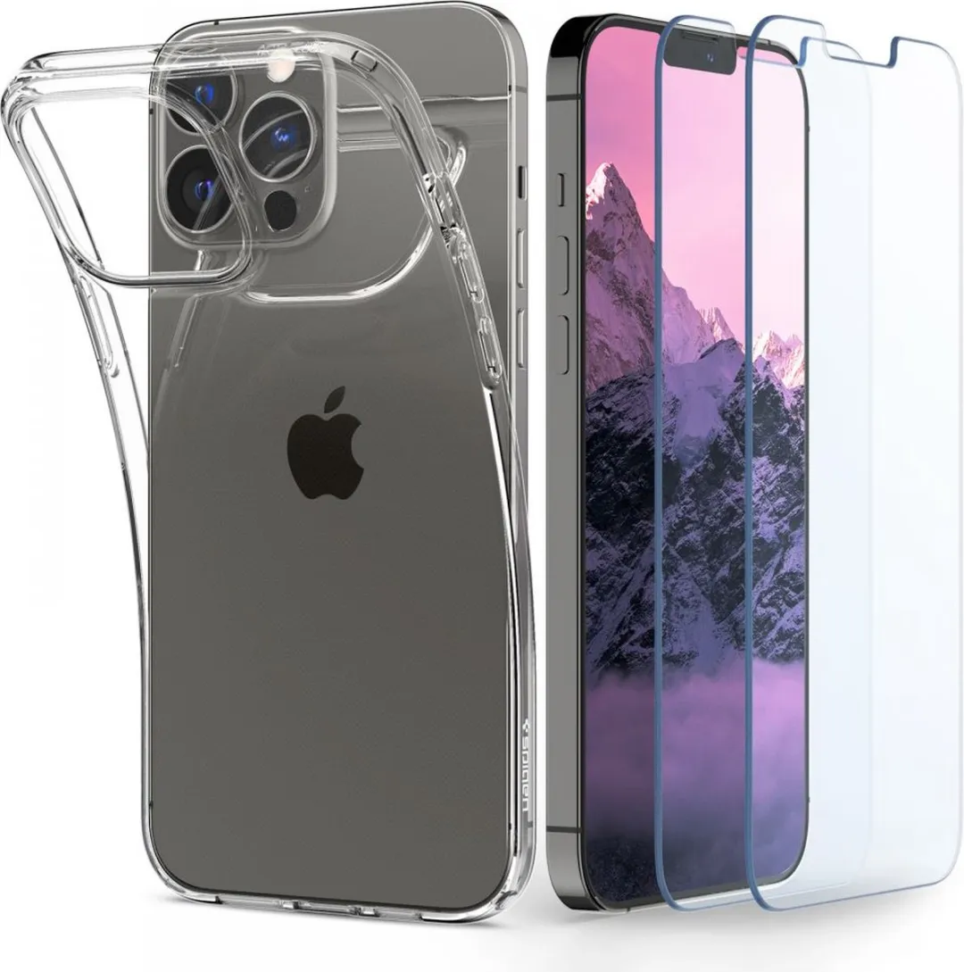 Spigen Crystal Pack ACS03637 Hoesje - iPhone 13 Pro - Transparant