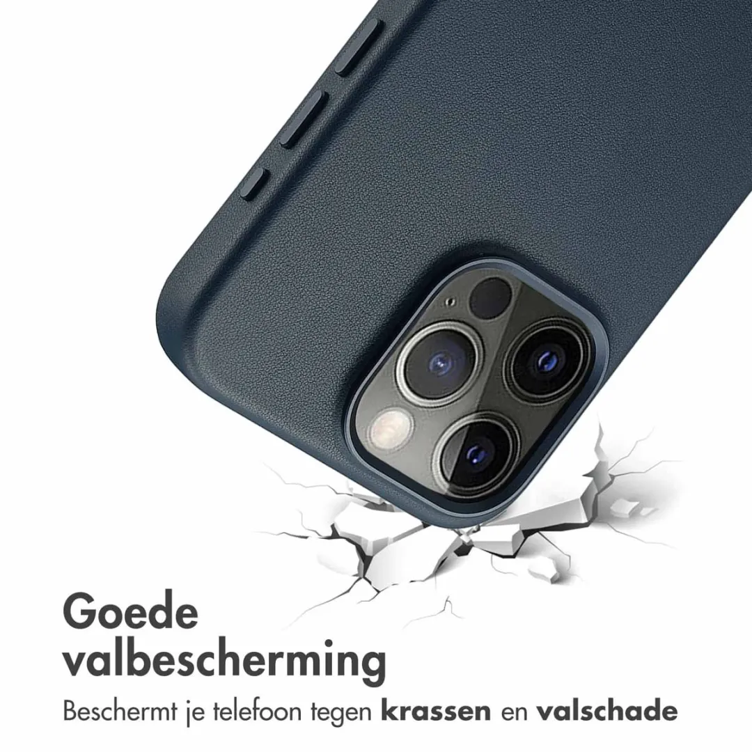 Accezz Hoesje iPhone 15 Pro Max Nightfall Blue - MagSafe - 2 Pasjes