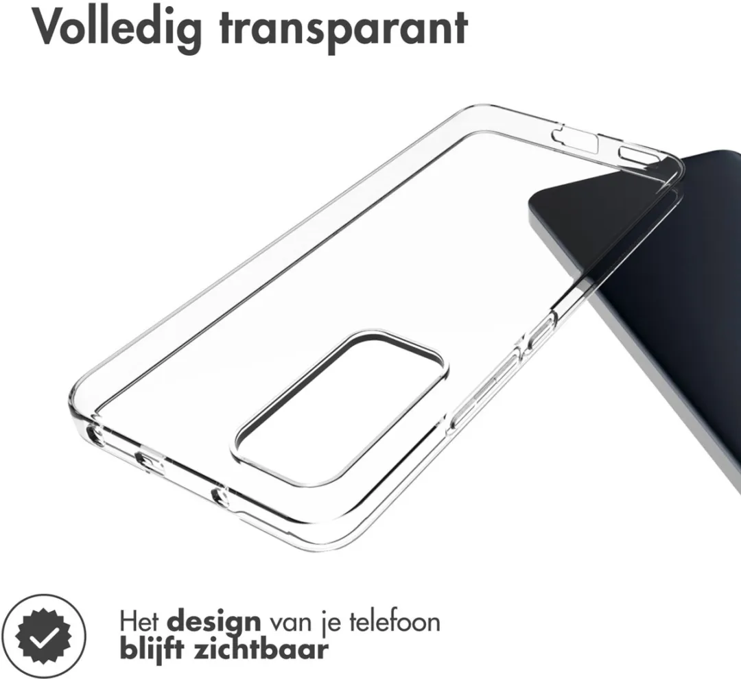 Accezz Hoesje Xiaomi 12 Lite - Transparant