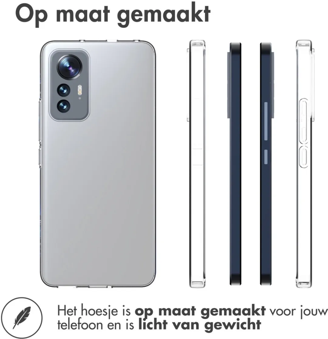 Accezz Hoesje Xiaomi 12 Lite - Transparant