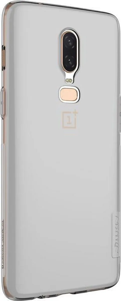 Nillkin Nature TPU Hoes OnePlus 6 - Grijs - afbeelding 5 van 5