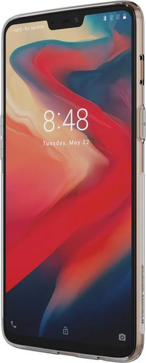 Nillkin Nature TPU Hoes OnePlus 6 - Grijs - afbeelding 4 van 5