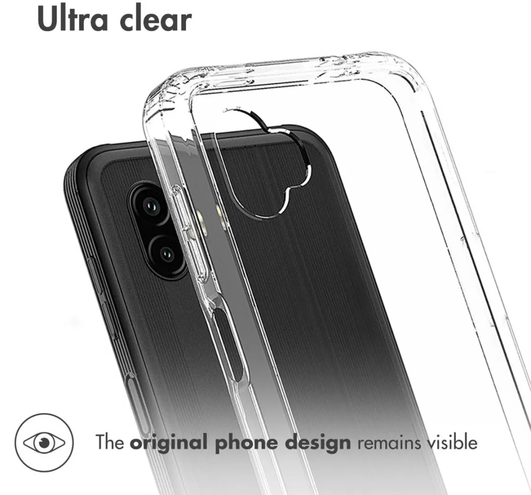 Accezz Xtreme Impact Backcover 2.0 - Samsung Galaxy Xcover 6 Pro - Transparant