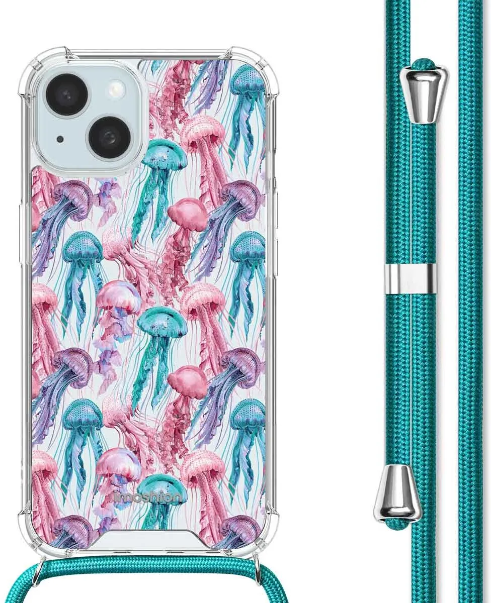 Imoshion iPhone 15 Hoesje Jellyfish Watercolor