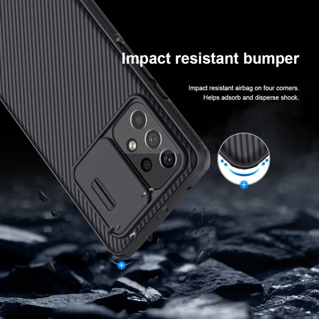 Nillkin CamShield Hoesje Galaxy A53 - Blauw