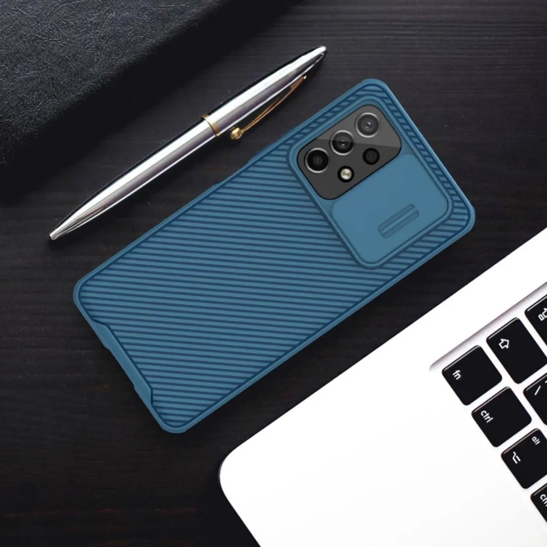 Nillkin CamShield Hoesje Galaxy A53 - Blauw - afbeelding 6 van 6