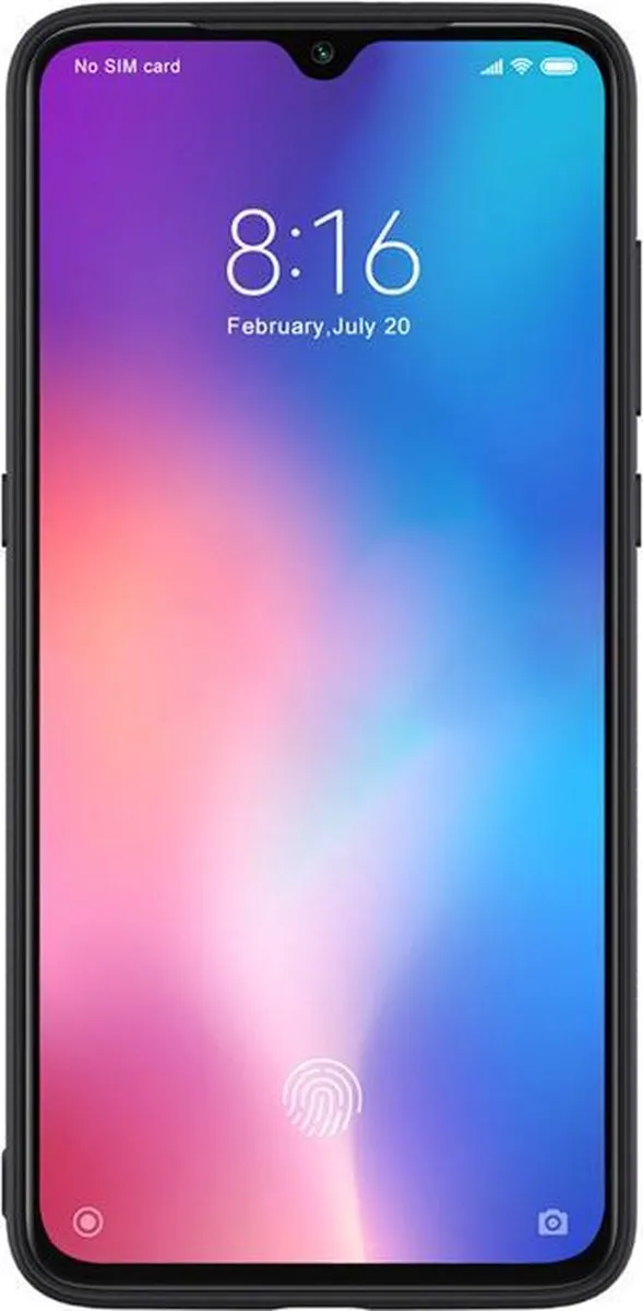 Nillkin Textured Hard Case Xiaomi Mi 9 - Zwart - afbeelding 2 van 6