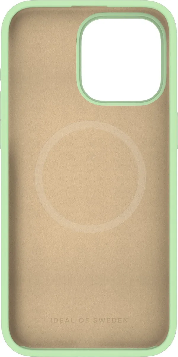 iDeal of Sweden Silicone Case MagSafe iPhone 15 Pro Max - Mint - afbeelding 2 van 6