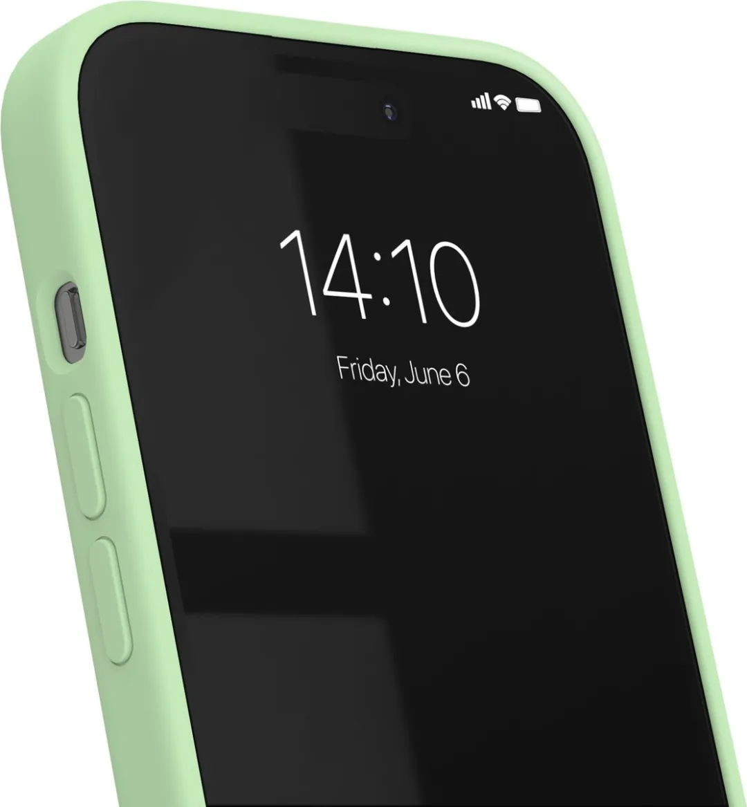 iDeal of Sweden Silicone Case MagSafe iPhone 15 Pro Max - Mint - afbeelding 4 van 6