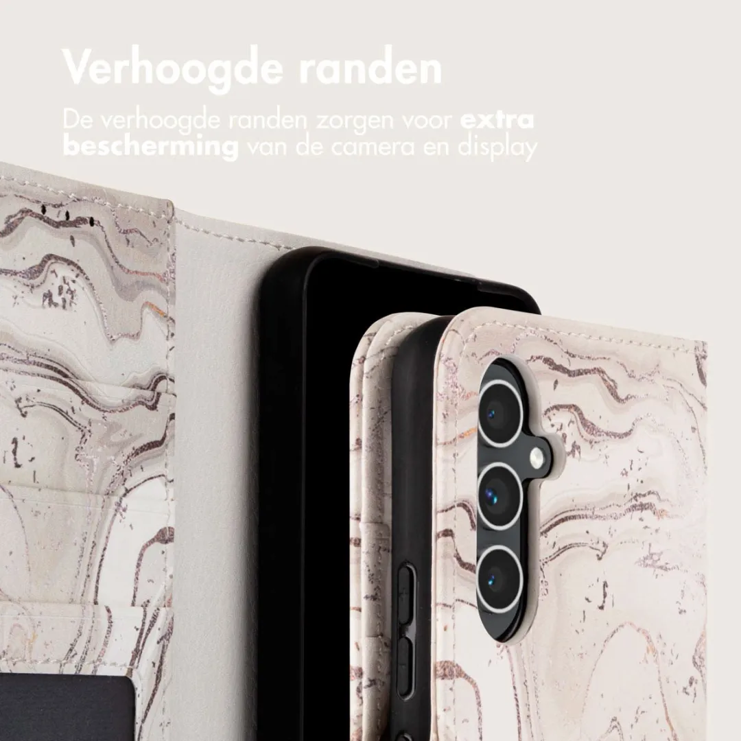 Imoshion Hoesje Samsung Galaxy A54 - Sandy Marble - 3 Pasjes