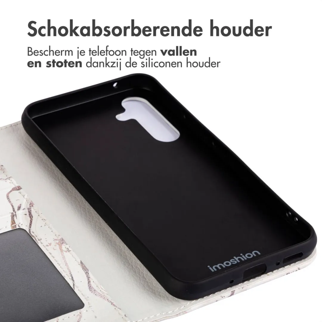 Imoshion Hoesje Samsung Galaxy A54 - Sandy Marble - 3 Pasjes