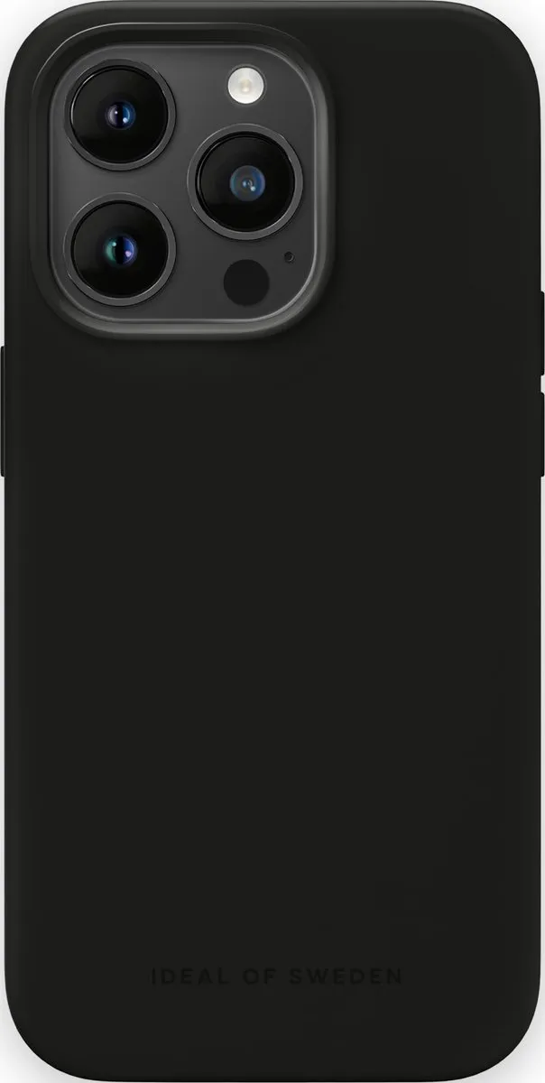 iDeal of Sweden iPhone 14 Pro Silicone Hoes - Zwart