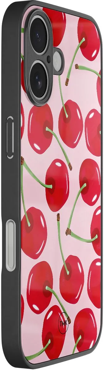 Casevibes iPhone 17 Hoesje - Roze Sweet Cherry - TPU Glossy