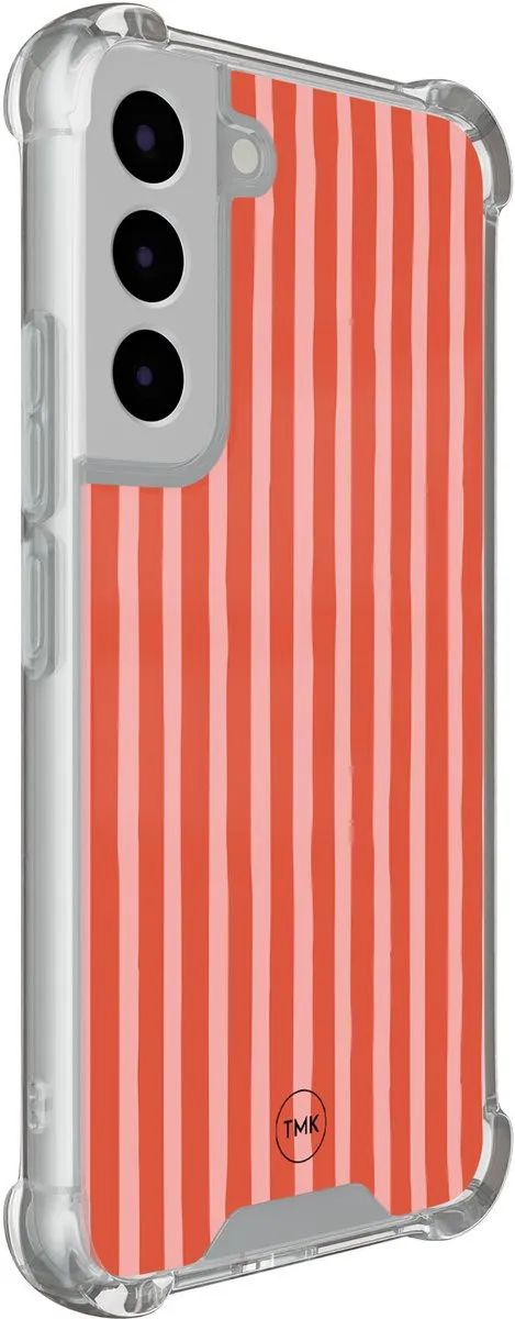 Casevibes Shockproof Hoesje Samsung Galaxy S22 - Streepjes - S/S22/S/003