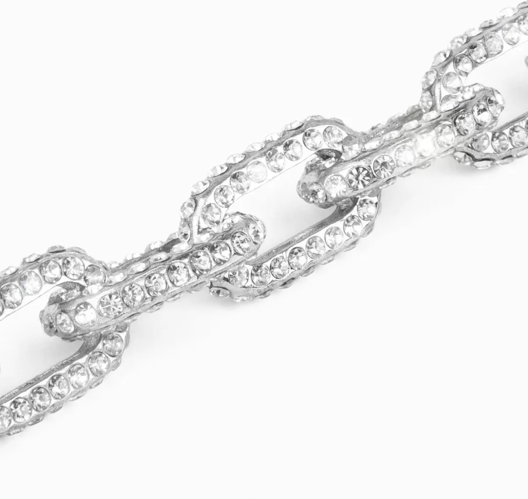 iDeal of Sweden Statement Necklace iPhone 11/XR IDSNCPT21-I1961-374 - Platinum Black - afbeelding 4 van 4