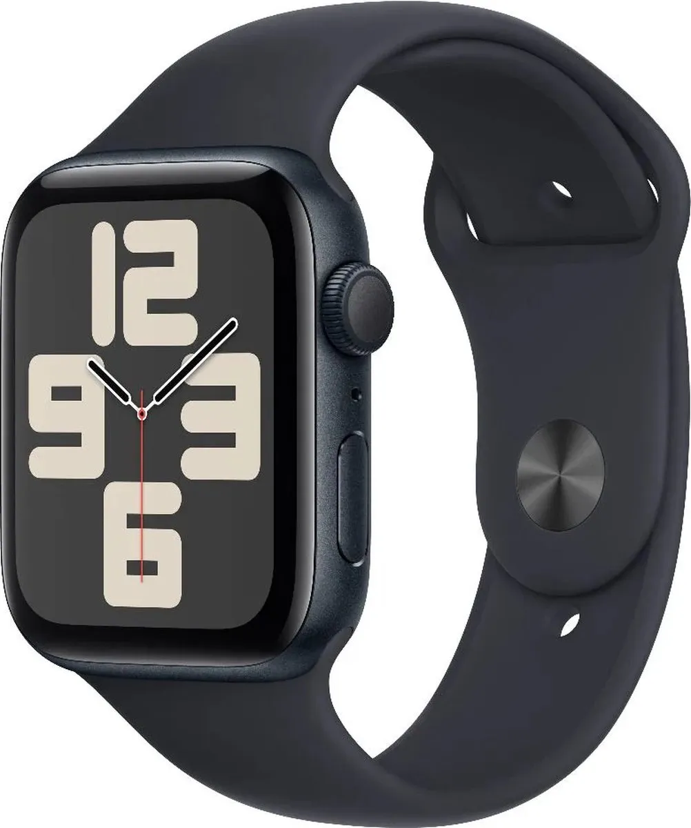 Apple Watch SE 2024 44mm - Zwart Aluminium