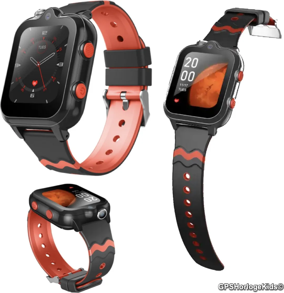 GPSHorlogeKids DUO Smartwatch - Zwart - afbeelding 6 van 6