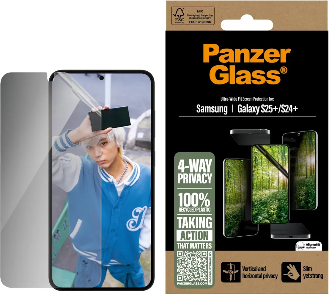 PanzerGlass Matrix Recycled Screenprotector S25 Plus