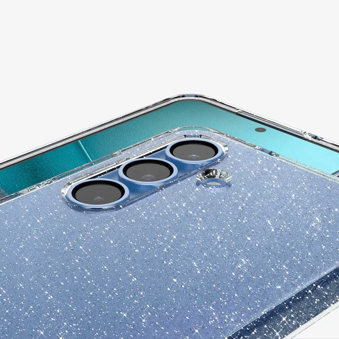 Spigen ACS08976 Liquid Crystal Backcover - Samsung Galaxy S25 Plus - Transparant