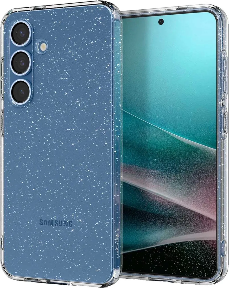Spigen ACS08976 Liquid Crystal Backcover - Samsung Galaxy S25 Plus - Transparant