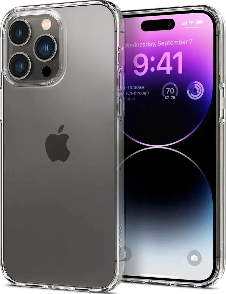 Spigen Crystal Flex Hoesje iPhone 14 Pro - Transparant - ACS04663