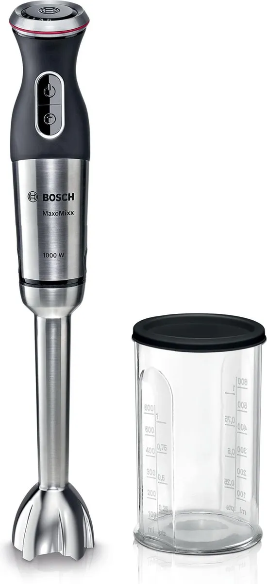 Bosch MaxoMixx MS8CM61V1 Staafmixer 1000W - RVS