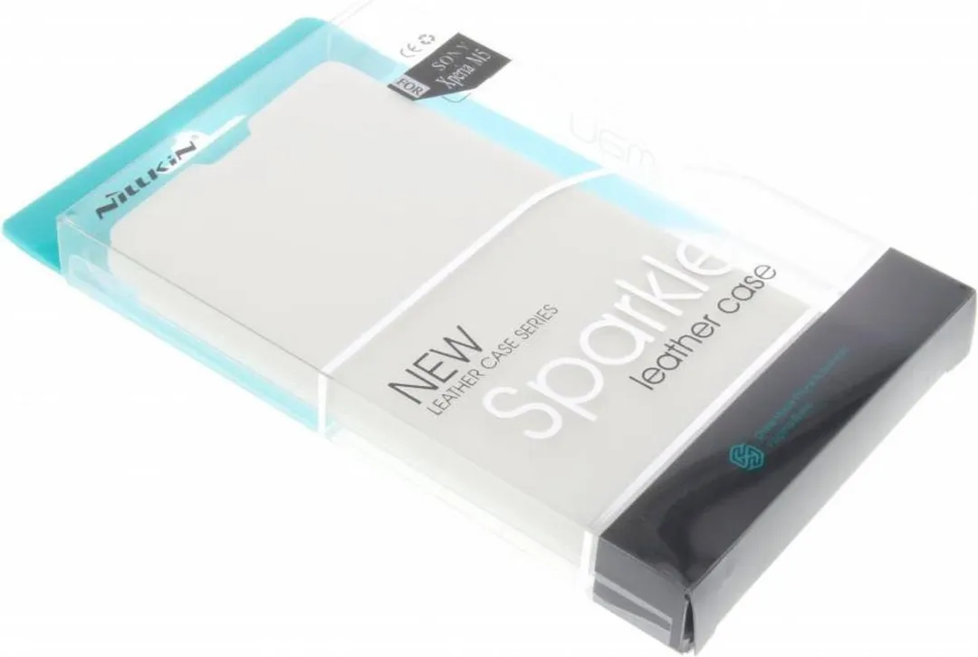 Nillkin Sparkle Series Hoesje Sony Xperia M5 - Wit - afbeelding 4 van 6