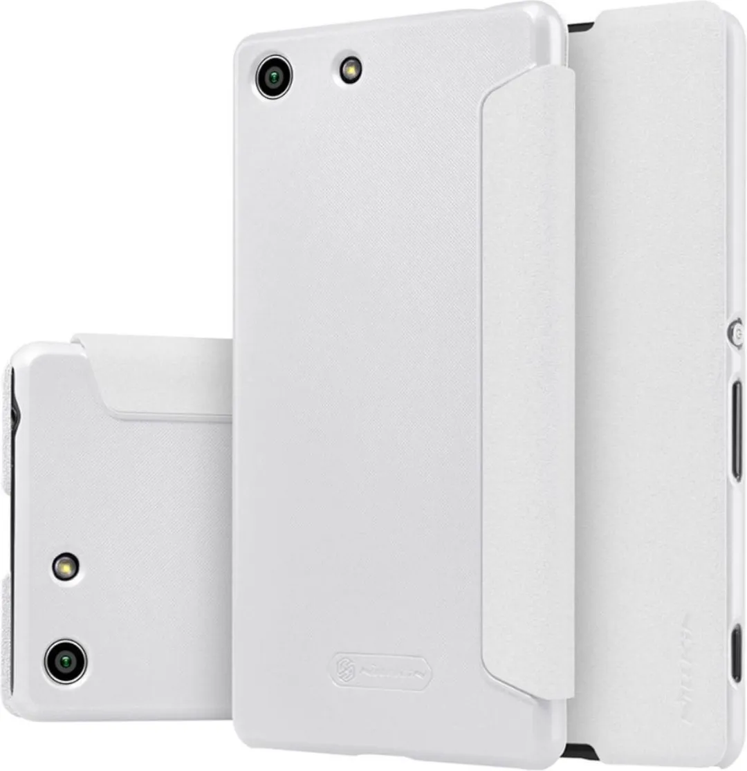 Nillkin Sparkle Series Hoesje Sony Xperia M5 - Wit - afbeelding 6 van 6