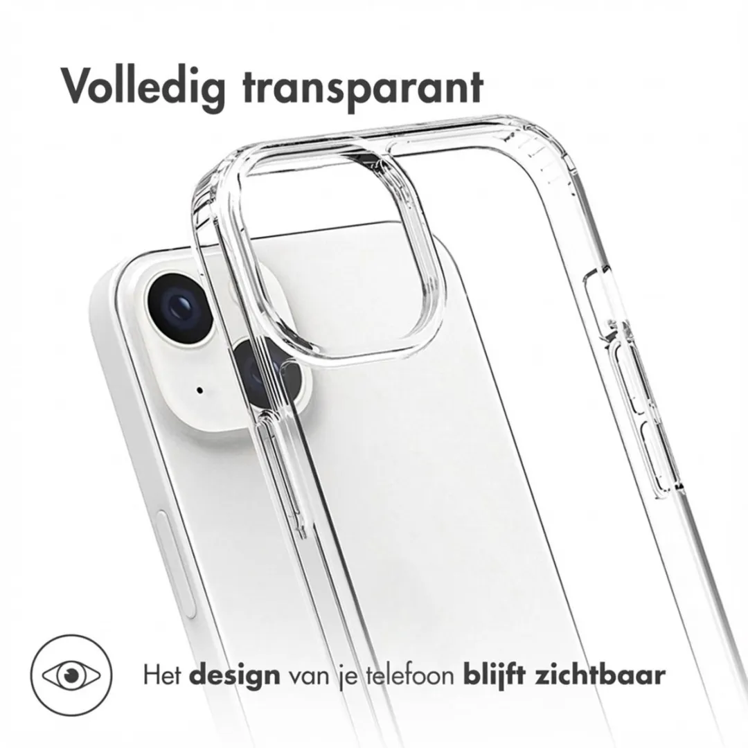 Accezz Xtreme Impact Backcover 2.0 iPhone 14 Hoesje - Transparant
