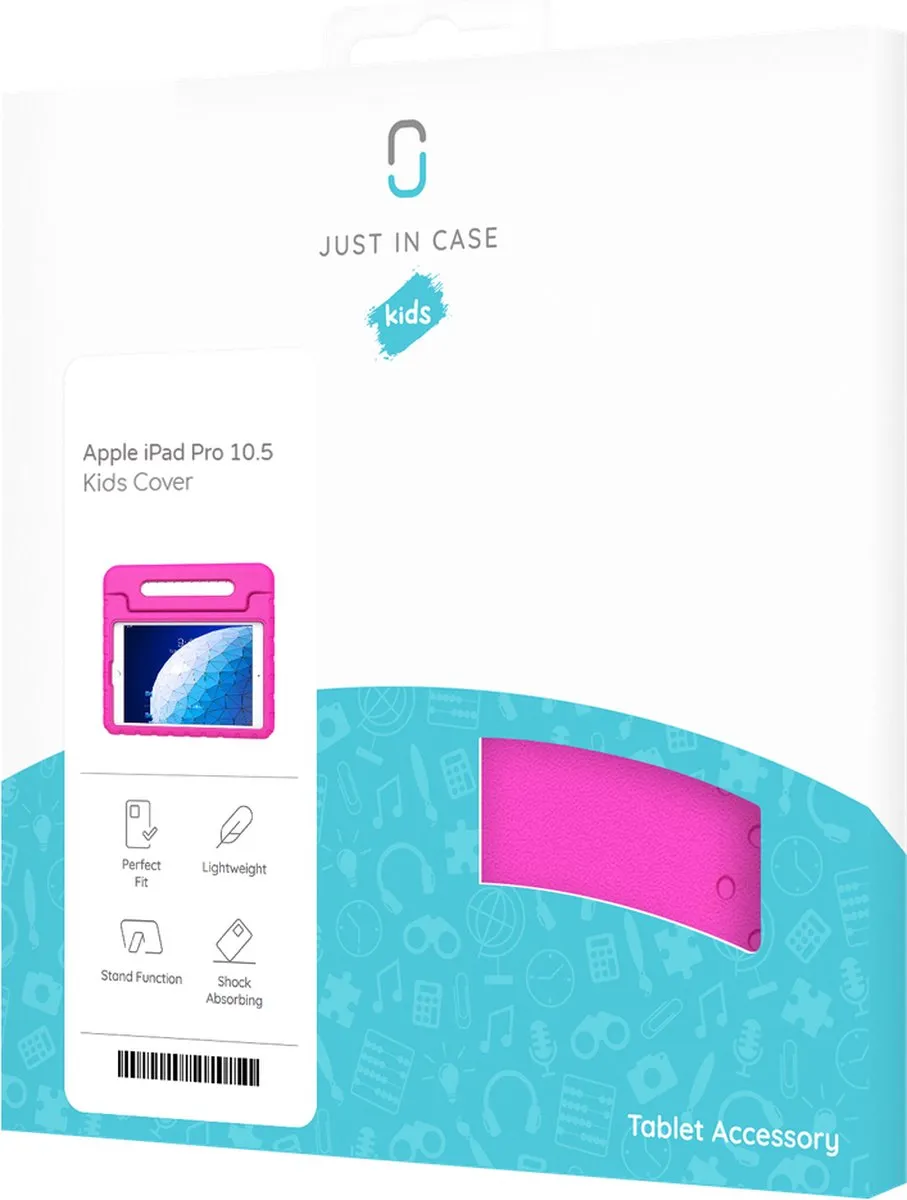 Just in Case Cazy Tablet Hoes iPad Pro 10.5 2017 - Roze