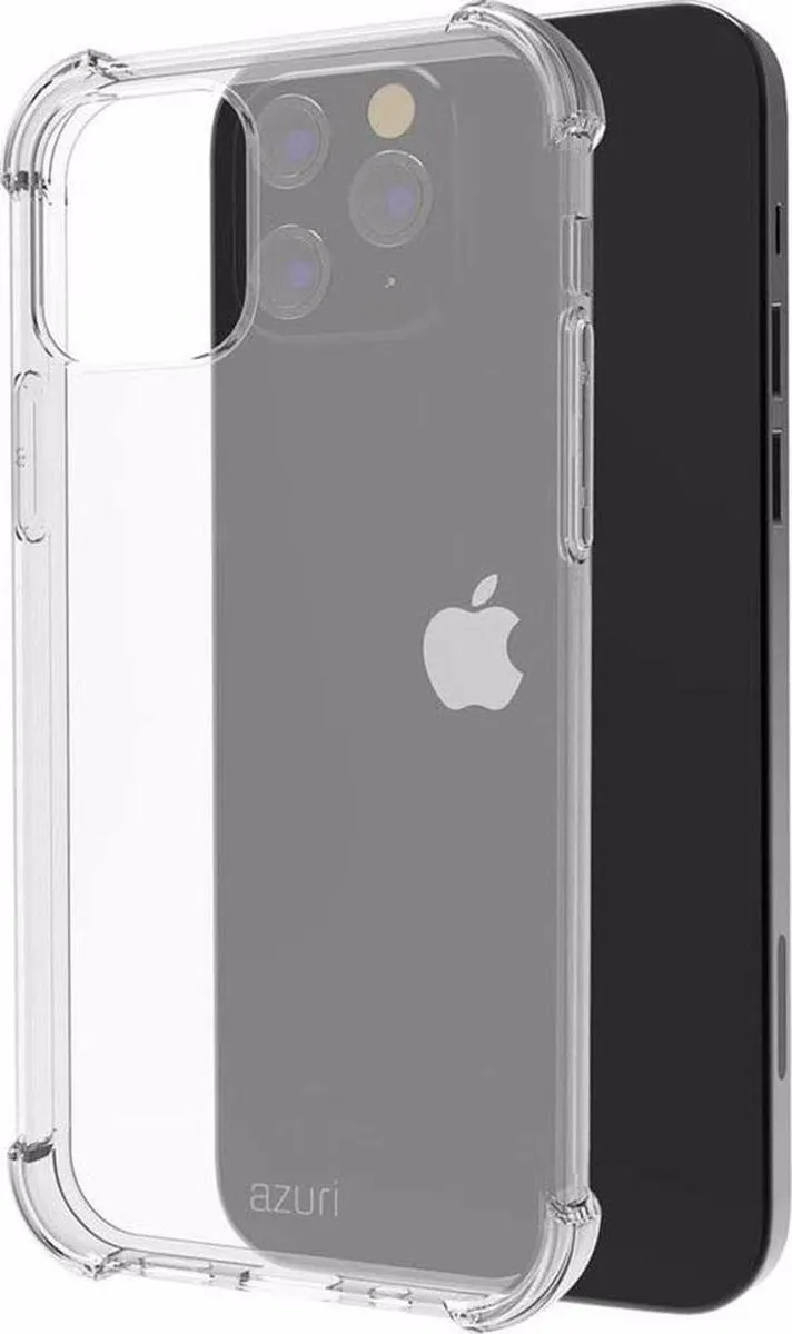 Azuri iPhone 12 Pro Backcover Transparant