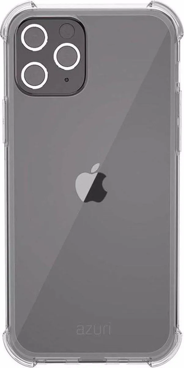 Azuri iPhone 12 Pro Backcover Transparant - AZTPUIPH12P-TRA
