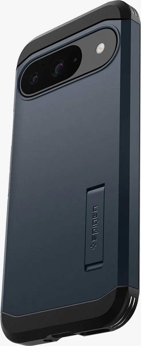Spigen Tough Armor ACS07693 Hoesje - Google Pixel 9/9 Pro - Blauw/Grijs