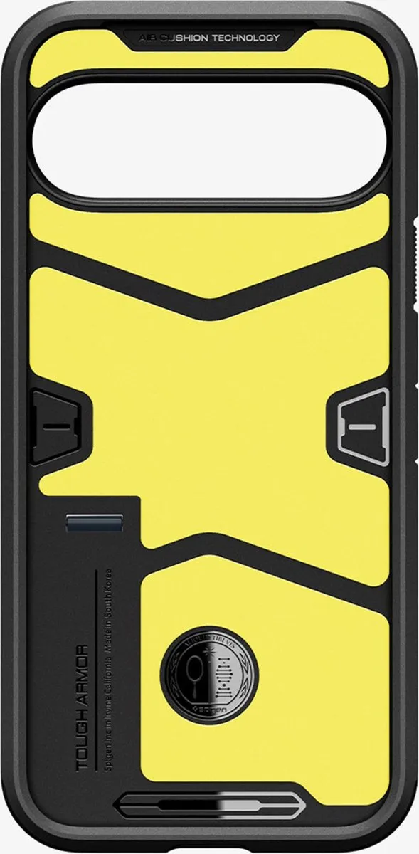 Spigen Tough Armor ACS07693 Hoesje - Google Pixel 9/9 Pro - Blauw/Grijs