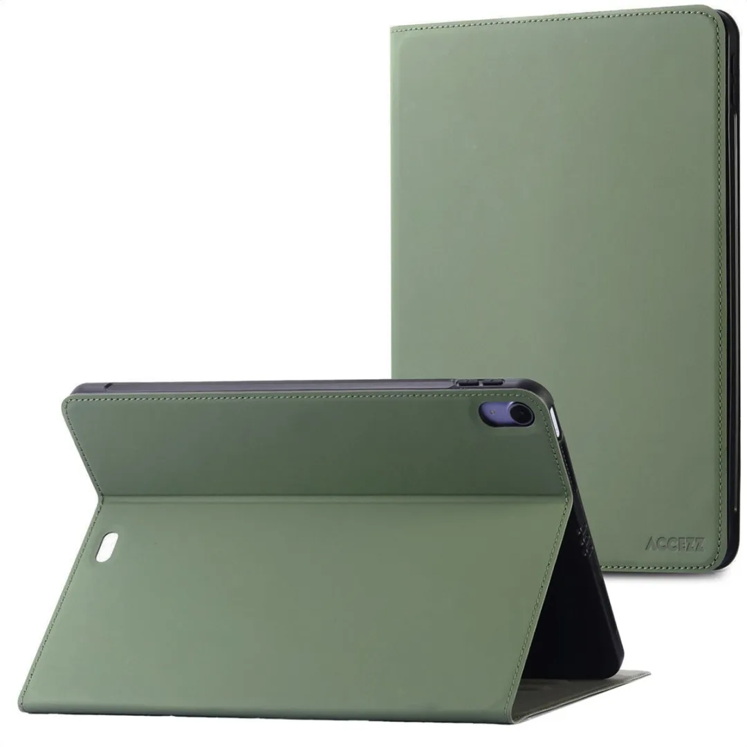 Accezz Tablethoes SH00068400 - Apple iPad Air 11" Groen