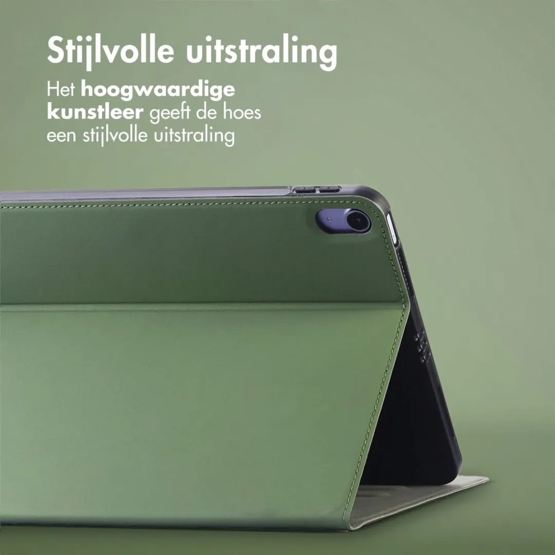Accezz Tablethoes SH00068400 - Apple iPad Air 11" Groen