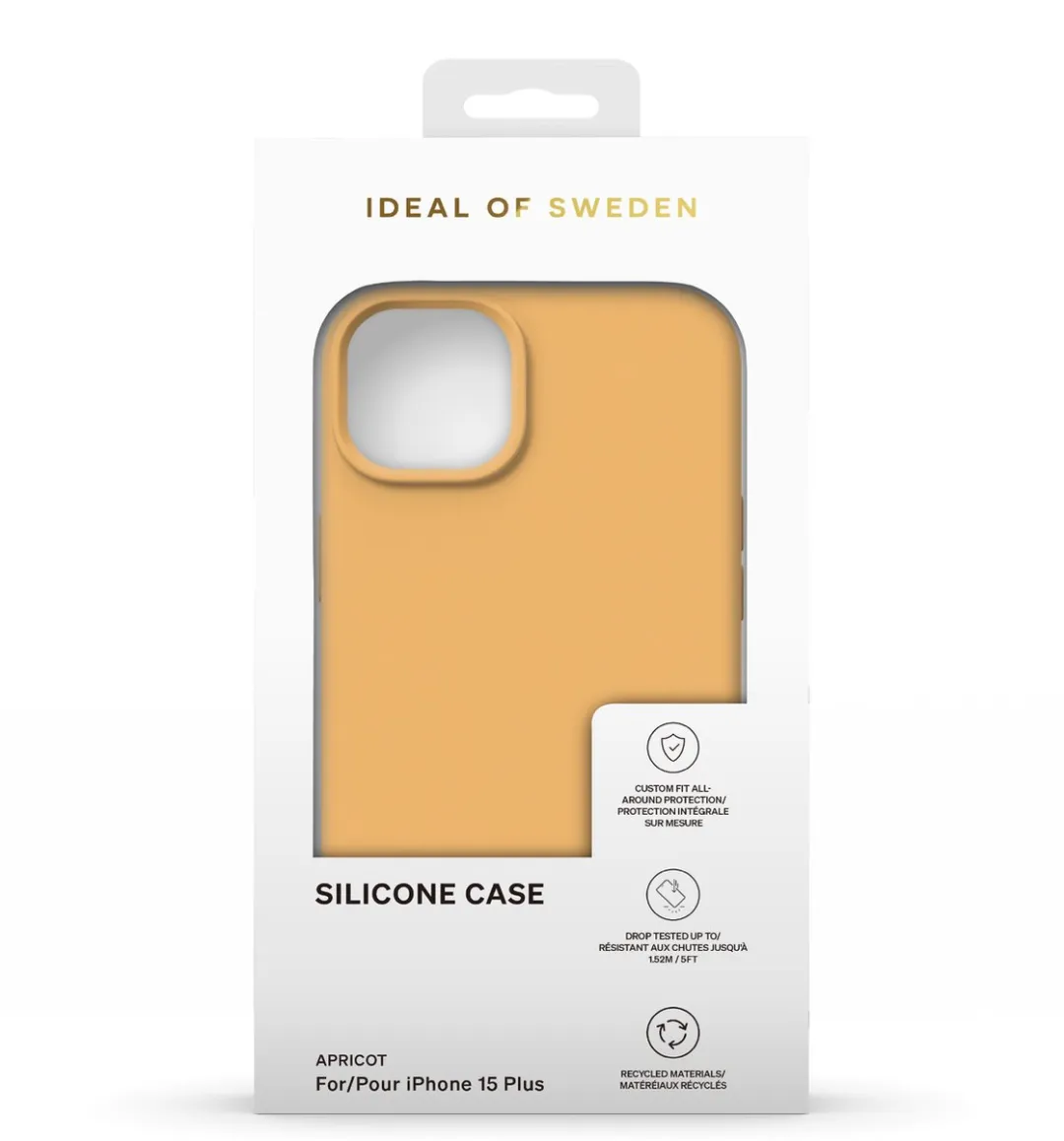 iDeal of Sweden iPhone 15 Plus Hoesje Silicone Apricot IDSIC-I2367-475 - afbeelding 5 van 5