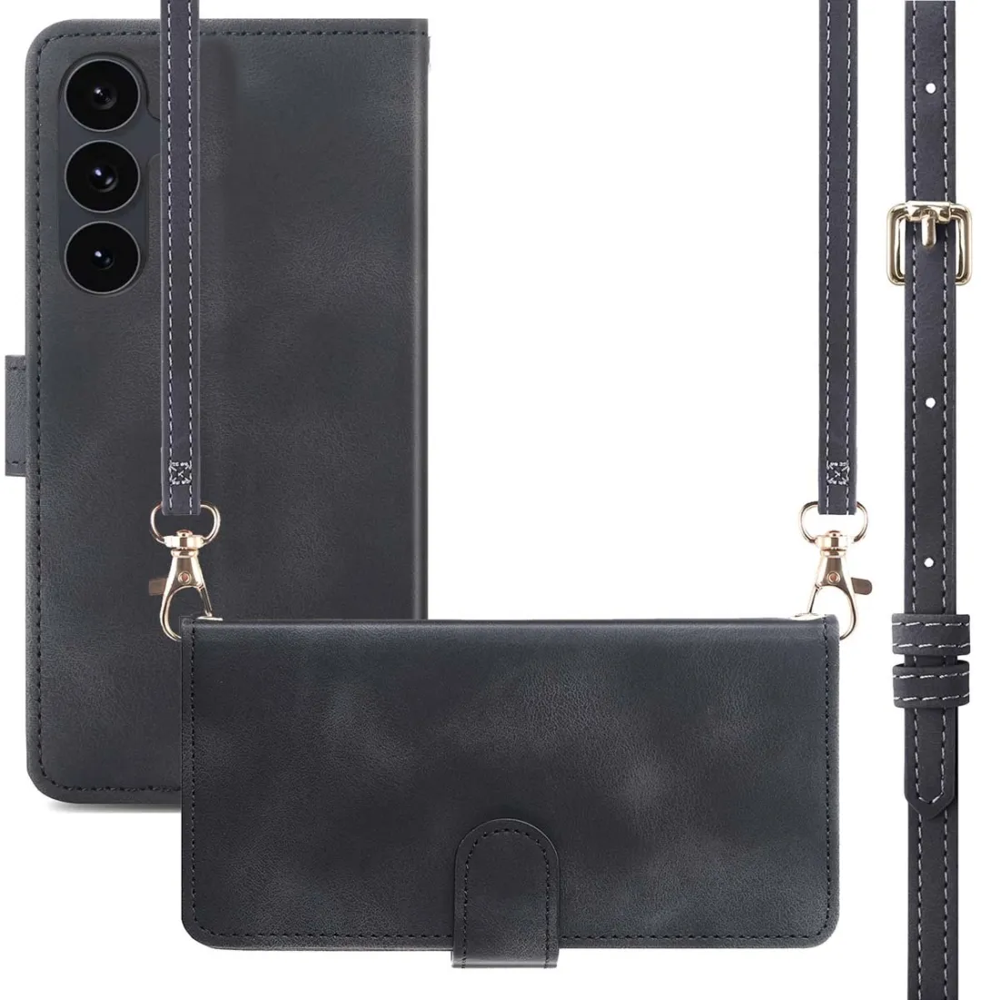 Imoshion Bookcase Hoesje Samsung Galaxy S25 FE - 3 Pasjes - Zwart