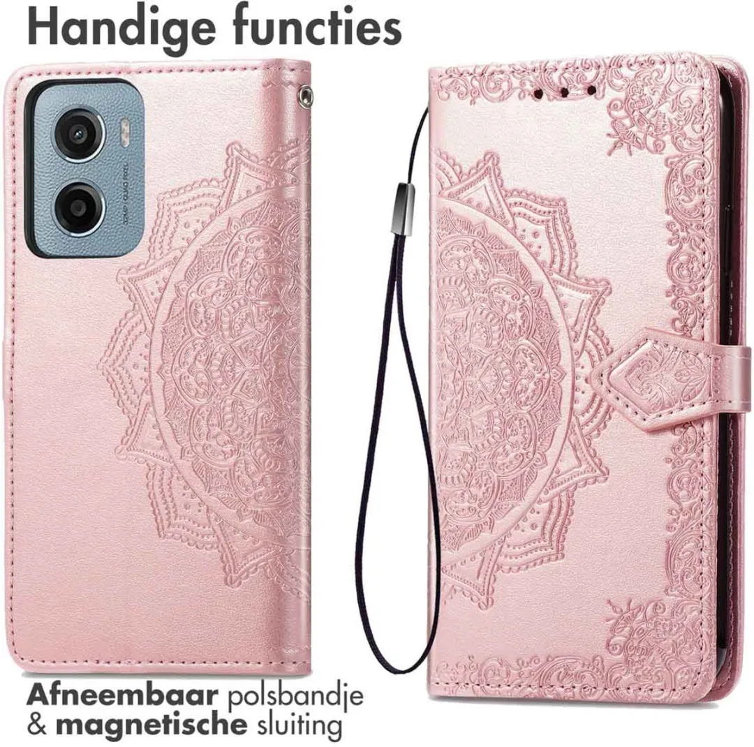 Imoshion Hoesje Rosé Goud - voor Moto G05/E15