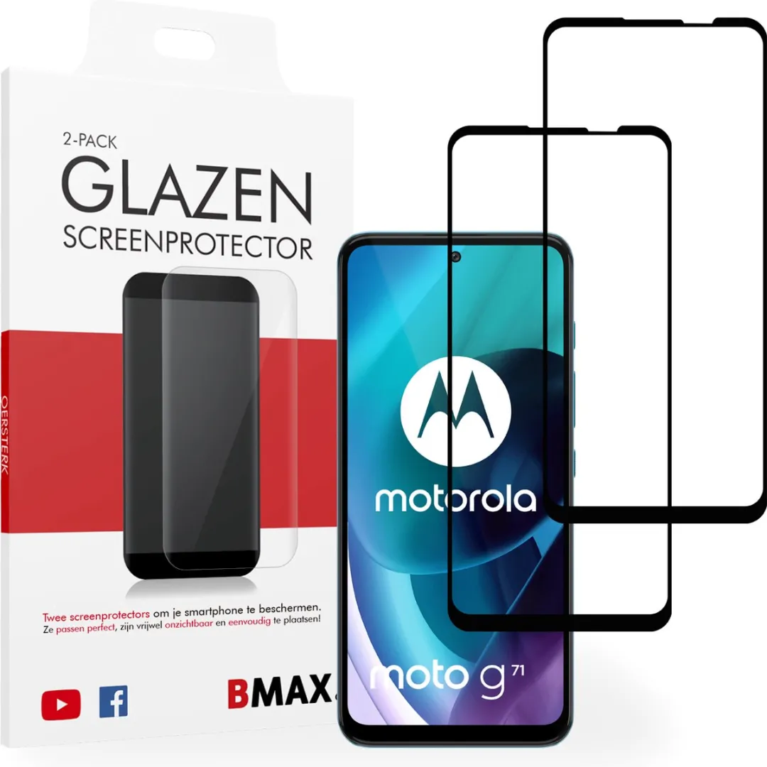 BMAX Moto G71 5G Full Cover Schermbeschermer