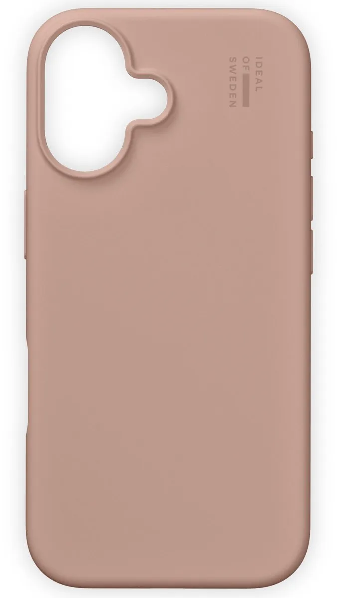 iDeal of Sweden iPhone 16 Silicone Hoes - Blush Pink - IDSIC-I2461-408