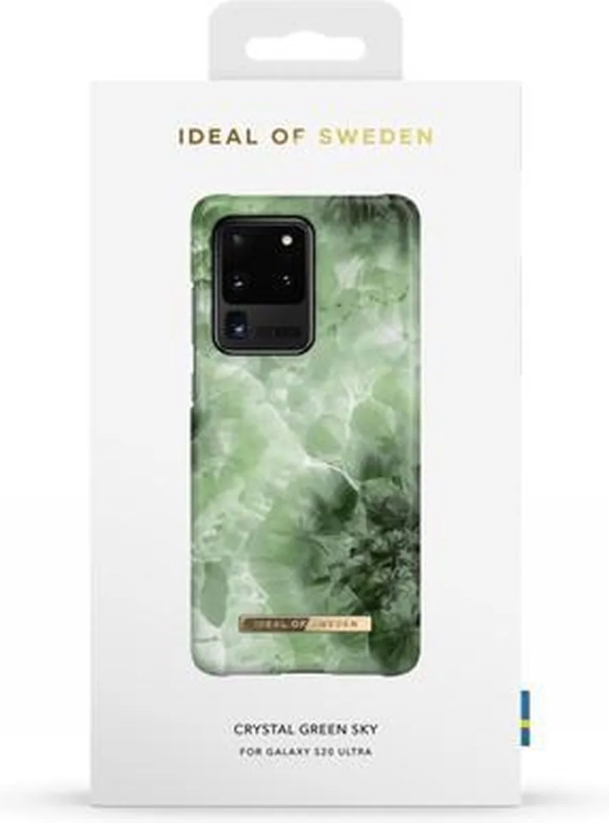 iDeal of Sweden Fashion Case Galaxy S20 Ultra Crystal Groen