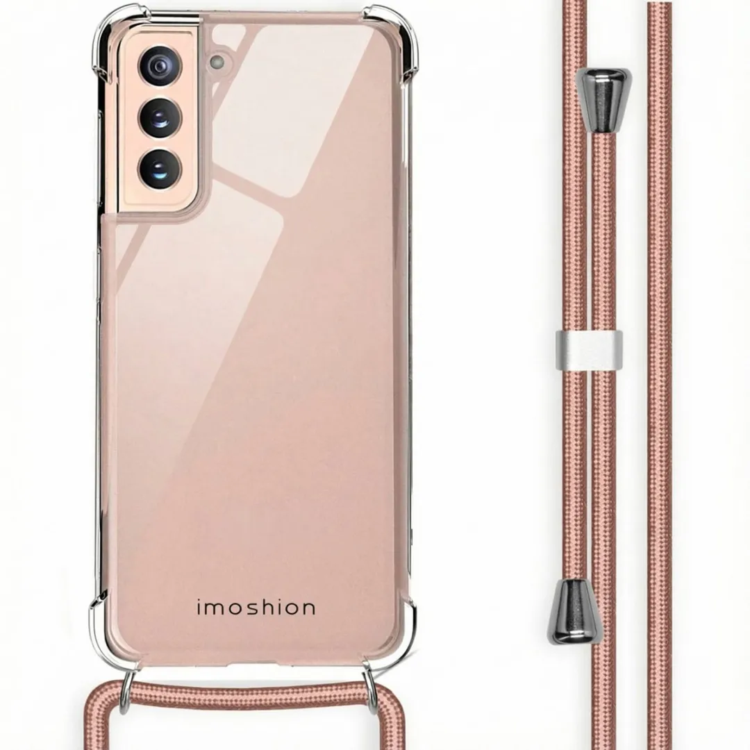 Imoshion Hoesje Samsung Galaxy S21 Backcover Rosé Goud