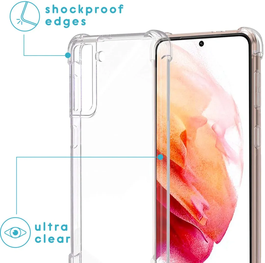 Imoshion Hoesje Samsung Galaxy S21 Backcover Rosé Goud