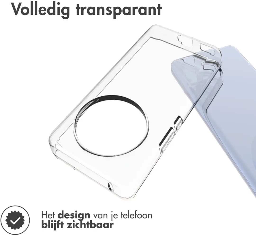 Accezz Hoesje Honor Magic 6 Lite - Transparant